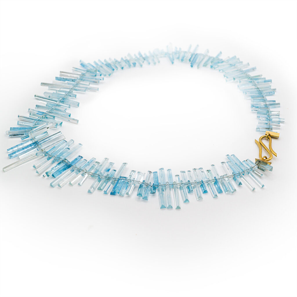 Aquamarincollier